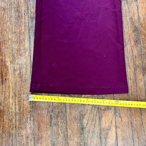 Lily White High Waisted trouser pants, size large - Picture 4 of 5